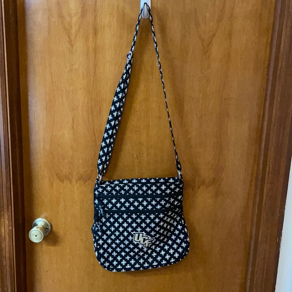 UCF Vera Bradley cross body tote
